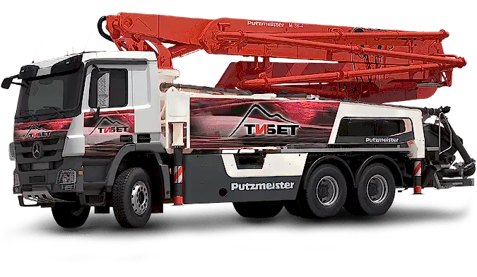 Аренда бетононасоса в Алматы, Волжском и Алматинской области