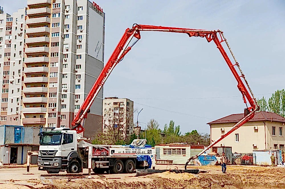 насос для подачи бетона аренда бетононасоса