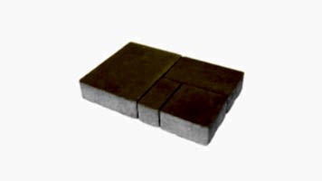 Тротуарная плитка "Бавария" жёлтая