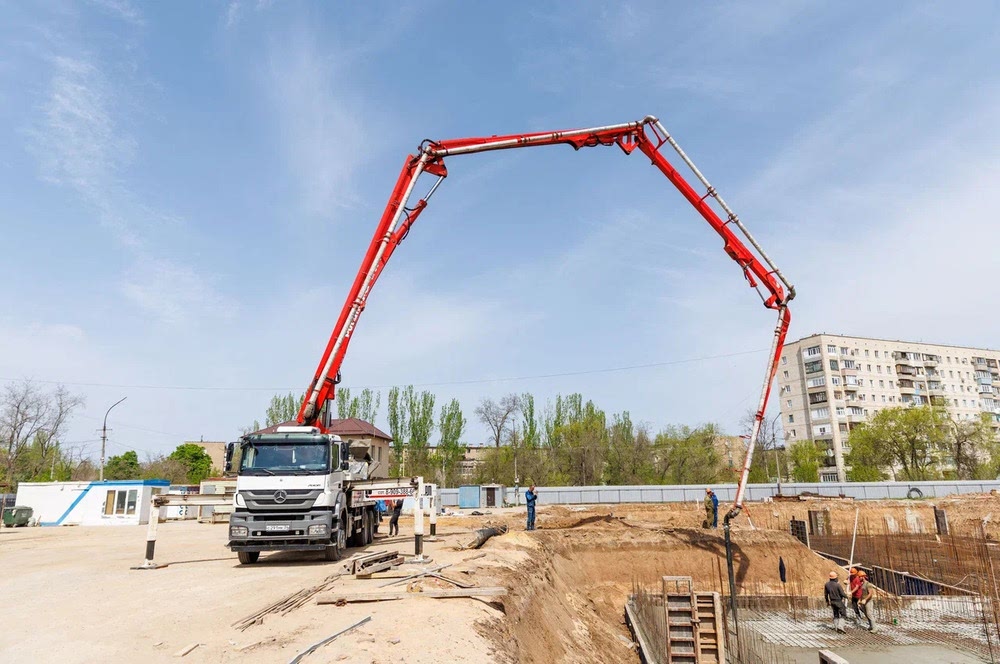 насос для подачи бетона аренда бетононасоса