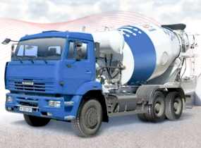 доставка бетона миксером
