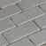  Тротуарная серая плитка "Кирпич"