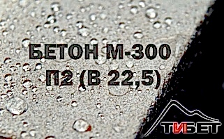 Бетон М-300П2 (В 22,5) Бетон М-300П2 (В 22,5)
