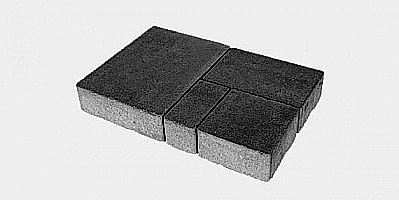  Тротуарная серая плитка "Бавария"